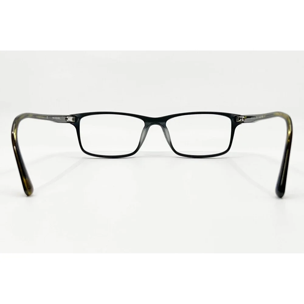 Van Heusen Eyeglasses Mens Black H188 BLK Rectangular Frame 57-17-150